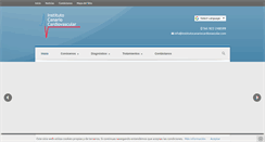 Desktop Screenshot of institutocanariocardiovascular.com